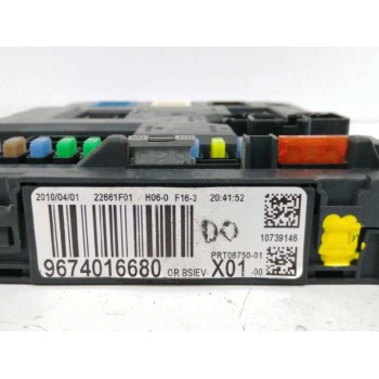 Recambio de caja reles / fusibles para peugeot 207 1.4 referencia OEM IAM 9674016680  