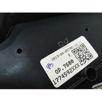 Recambio de guarnecido puerta delantera izquierda para opel crossland x 1.2 referencia OEM IAM 1735479X NEGRO 