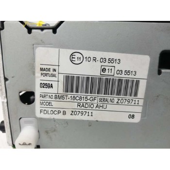Recambio de sistema audio / radio cd para ford focus lim. (cb8) trend referencia OEM IAM BM5T18C815GF  