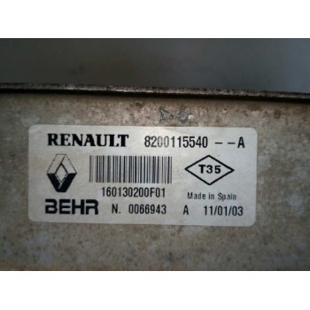Recambio de intercooler para renault megane ii berlina 5p confort dynamique referencia OEM IAM 8200115540  