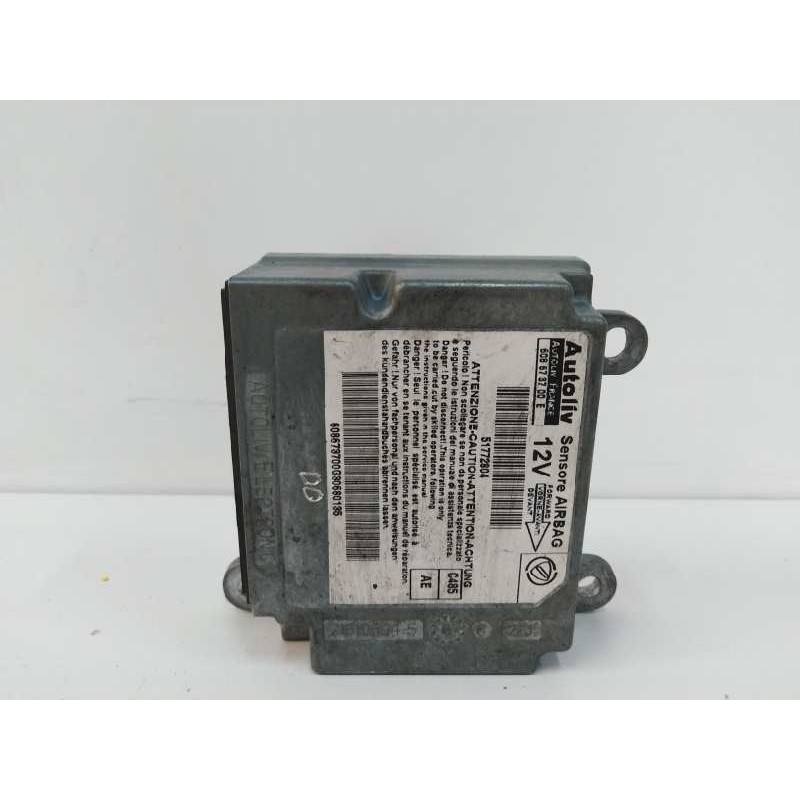 Recambio de centralita airbag para fiat doblo (119) 1.3 16v multijet dynamic com. (55kw) referencia OEM IAM 608673700E 216196945