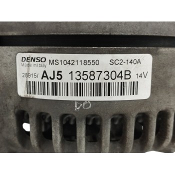 Recambio de alternador para opel astra k lim. 5türig 1.6 cdti dpf referencia OEM IAM 13587304B 140A 