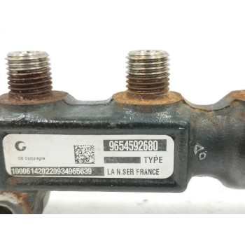 Recambio de rampa inyectora para peugeot partner (s2) totem referencia OEM IAM 9654592680  