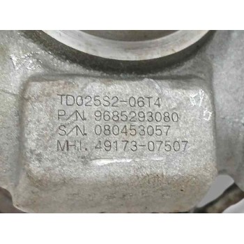 Recambio de turbocompresor para citroën xsara picasso 1.6 16v hdi referencia OEM IAM 9685293080 TD025S206T4 