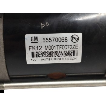 Recambio de motor arranque para opel astra k lim. 5türig 1.6 cdti dpf referencia OEM IAM 55570068 M001TF0072ZE 