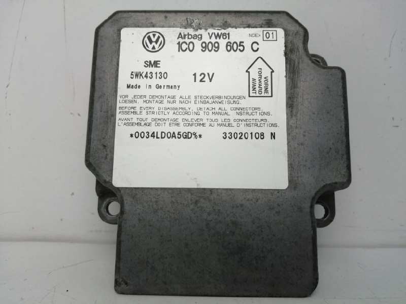 Recambio de centralita airbag para volkswagen passat berlina (3b3) 1.9 tdi referencia OEM IAM 1C0909605C 5WK43130 INDEX01