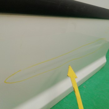 Recambio de puerta lateral corredera derecha para volkswagen caddy ka/kb (2k) 2.0 sdi referencia OEM IAM  OBSERVAR FOTOS 