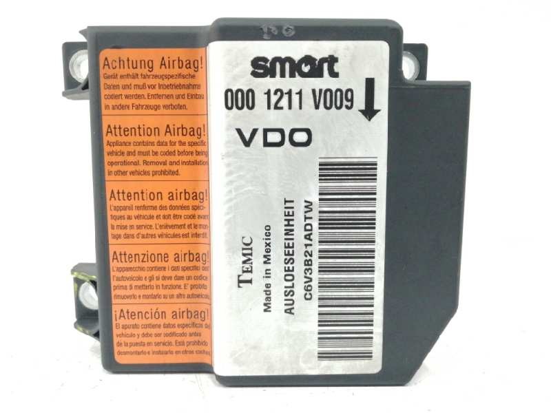 Recambio de centralita airbag para smart coupe 0.8 cdi cat referencia OEM IAM 0001211V009  