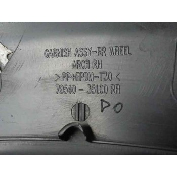 Recambio de aletin trasero derecho para ssangyong tivoli 1.5 g15dtf referencia OEM IAM 7954035100  