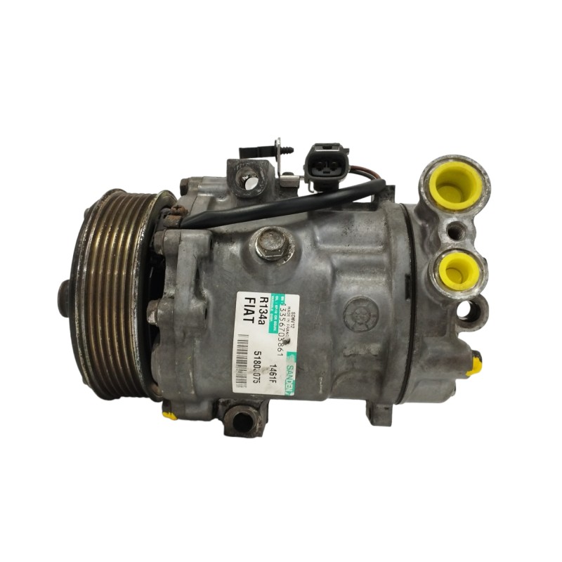 Recambio de compresor aire acondicionado para fiat grande punto (199_) 1.3 d multijet (199.axd11, 199.axd1a, 199.axd1b,... refer