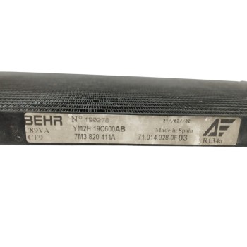 Recambio de condensador / radiador aire acondicionado para volkswagen sharan (7m6/7m9) 2.8 v6 24v referencia OEM IAM 7M3820411A 