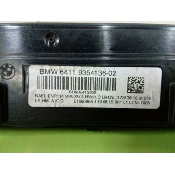 Recambio de mando climatizador para bmw serie 1 lim. 5-trg. (f20) 116d ed referencia OEM IAM 64119354136  