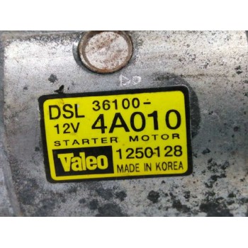 Recambio de motor arranque para kia sorento 2.5 crdi cat referencia OEM IAM 361004A010 1250128 