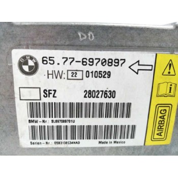Recambio de centralita airbag para bmw serie 7 (e65/e66) 4.0 v8 cat referencia OEM IAM 65776970897 28027630 
