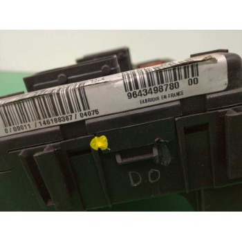 Recambio de caja reles / fusibles para citroën c3 1.4 hdi sx plus referencia OEM IAM 9643498780  