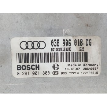 Recambio de centralita motor uce para audi a6 c5 (4b2, 4b4) 1.9 tdi referencia OEM IAM 038906018DG  0281001808