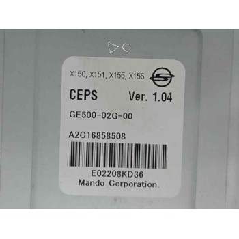 Recambio de columna direccion para ssangyong tivoli 1.5 g15dtf referencia OEM IAM GE50002G00  