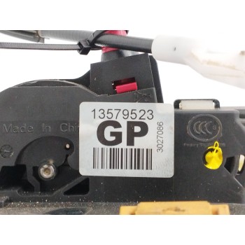 Recambio de cerradura puerta delantera derecha para chevrolet orlando 1.8 cat referencia OEM IAM 13579523  