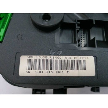 Recambio de cuadro instrumentos para volkswagen golf iv (1j1) 1.6 referencia OEM IAM 1J0919861D  