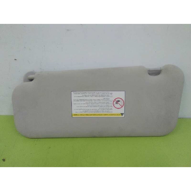 Recambio de parasol derecho para peugeot 207 confort referencia OEM IAM   