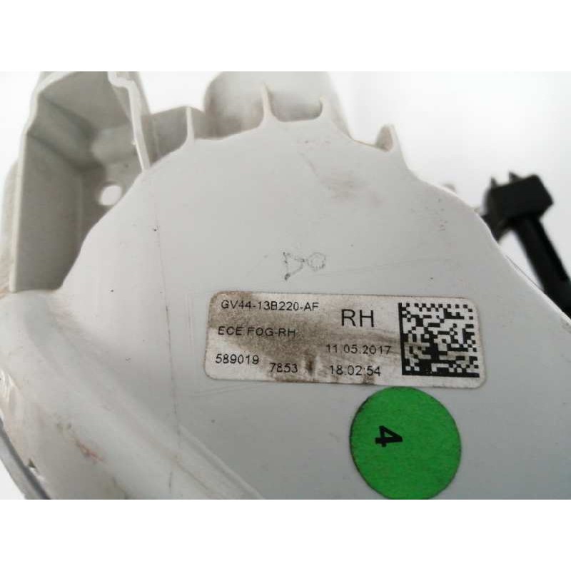 FARO ANTINIEBLA DERECHO SIN PORTALAMPARAS