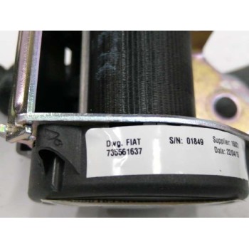 Recambio de cinturon seguridad trasero derecho para fiat panda (319) 1.3 16v m-jet cat referencia OEM IAM 735561637  