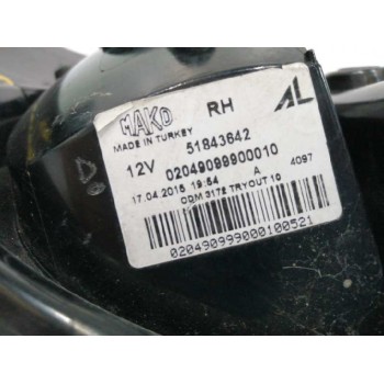 Recambio de piloto trasero derecho para fiat panda (319) 1.3 16v m-jet cat referencia OEM IAM 51843642  
