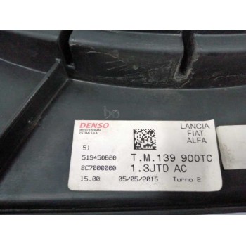 Recambio de electroventilador para fiat panda (319) 1.3 16v m-jet cat referencia OEM IAM 519450620 MS2680008000 