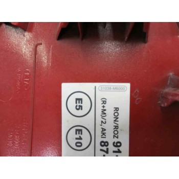 Recambio de tapa exterior combustible para kia picanto iii (ja) 1.0 referencia OEM IAM 31038M6000  