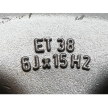 Recambio de llanta para volkswagen golf iii berlina (1h1) gti referencia OEM IAM 1H0601025J 6JX15H2ET38 5H 5X100