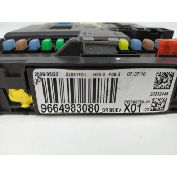 Recambio de caja reles / fusibles para peugeot 207 confort referencia OEM IAM 9664983080  