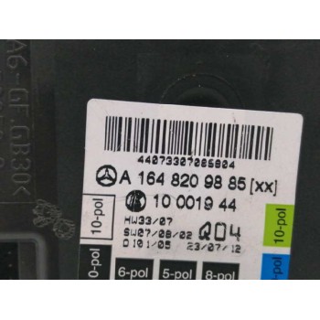 Recambio de modulo confort para mercedes-benz clase r (w251) 3.0 cdi cat referencia OEM IAM A1648209885  