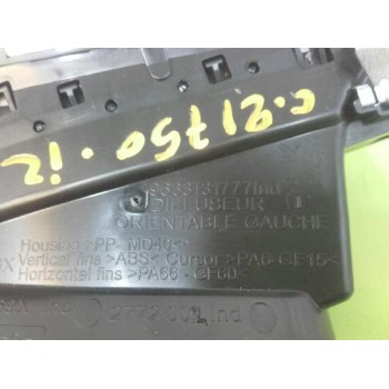Recambio de rejilla aireadora para peugeot 2008 (--.2013) gt line referencia OEM IAM 9633131777 LADO IZQUIERDO 