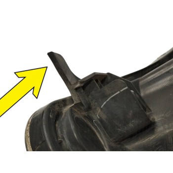 Recambio de faro izquierdo para mitsubishi outlander ii (cw_w) 2.0 di-d (cw8w) referencia OEM IAM 8301A705 SOPORTE DAÑADO XENON 