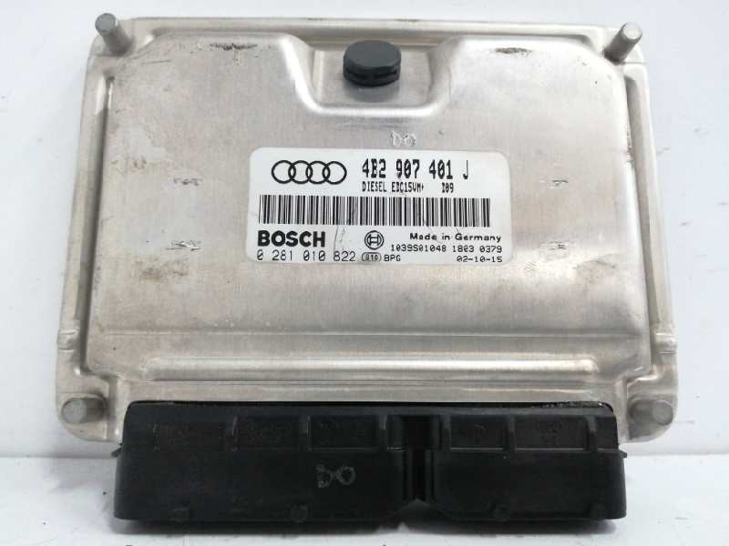 Recambio de centralita motor uce para audi a6 berlina (4b2) 2.5 v6 24v tdi referencia OEM IAM 4B2907401J 0281010822 