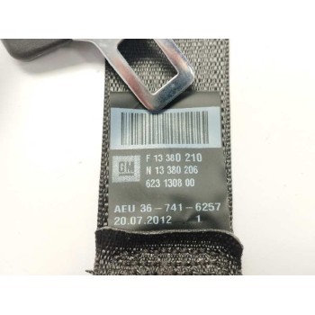 Recambio de cinturon seguridad trasero izquierdo para opel astra j lim. 1.7 16v cdti referencia OEM IAM 13380210 623130800 