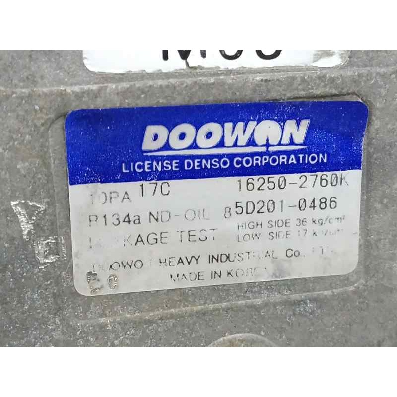 COMPRESOR AIRE ACONDICIONADO