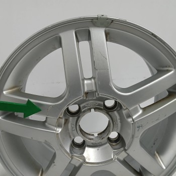 Recambio de llanta para ford focus berlina (cak) 1.8 tdci turbodiesel cat referencia OEM IAM 98ABDA 6JX15H2 ET52,5 4H 4X108