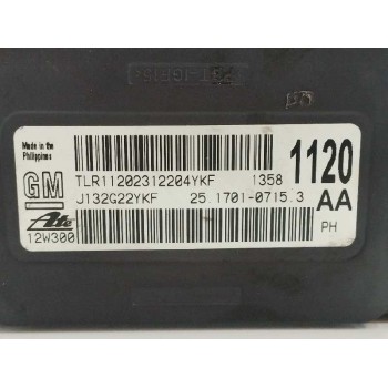 Recambio de sensor para opel astra j lim. 1.7 16v cdti referencia OEM IAM 13581120 ESP 