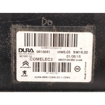 Recambio de centralita cambio automatico para citroën c4 picasso ii 1.6 bluehdi 120 referencia OEM IAM 9805164380  