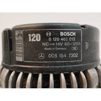 Recambio de alternador para mercedes-benz clase s (w140) berlina 600 se / s 600 v12 (140.056) referencia OEM IAM 0081547302 0120