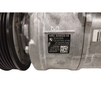 Recambio de compresor aire acondicionado para bmw serie 3 touring (f31) 318d referencia OEM IAM 64529299328 4471608766 6SAS14A