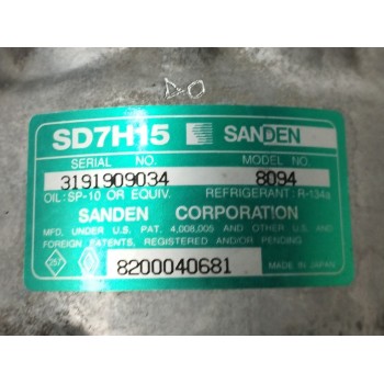 Recambio de compresor aire acondicionado para mitsubishi space star monospace (dg_a) 1.9 di-d (dg4a) referencia OEM IAM 82000406