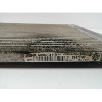 Recambio de condensador / radiador aire acondicionado para volkswagen polo (6r1) advance referencia OEM IAM 6R0820411D  