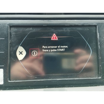 Recambio de pantalla multifuncion para citroën c4 picasso 1.6 blue-hdi fap referencia OEM IAM 9812720580 A2C83338101 