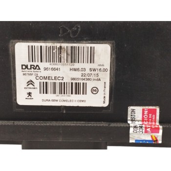 Recambio de centralita cambio automatico para citroën c4 picasso 1.6 blue-hdi fap referencia OEM IAM 9805164380  