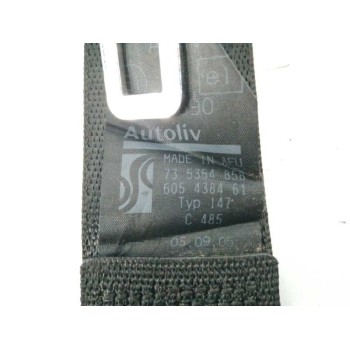 Recambio de cinturon seguridad trasero izquierdo para fiat grande punto (199) 1.4 cat referencia OEM IAM 735364858 605438461 