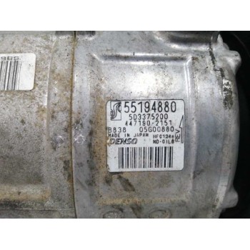 Recambio de compresor aire acondicionado para fiat grande punto (199) 1.4 cat referencia OEM IAM 55194880 4471902151 
