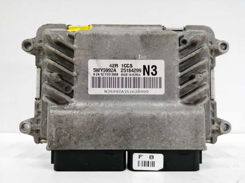 Recambio de centralita motor uce para chevrolet aveo 1.2 cat referencia OEM IAM 25184299 5WY5992A 