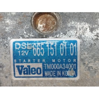 Recambio de motor arranque para ssangyong kyron 2.0 referencia OEM IAM 6651510101 TM000A34001 